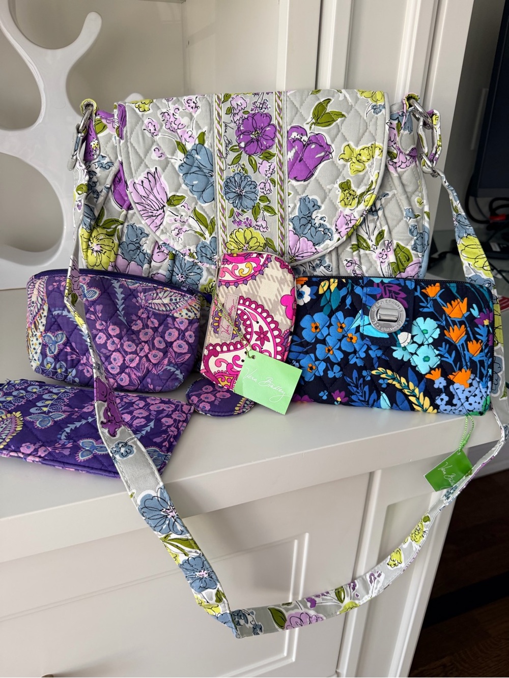 VERA BRADLEY LOT BUNDLE X 5 Purse & 
Accessories NEW Assorted DEAL!!